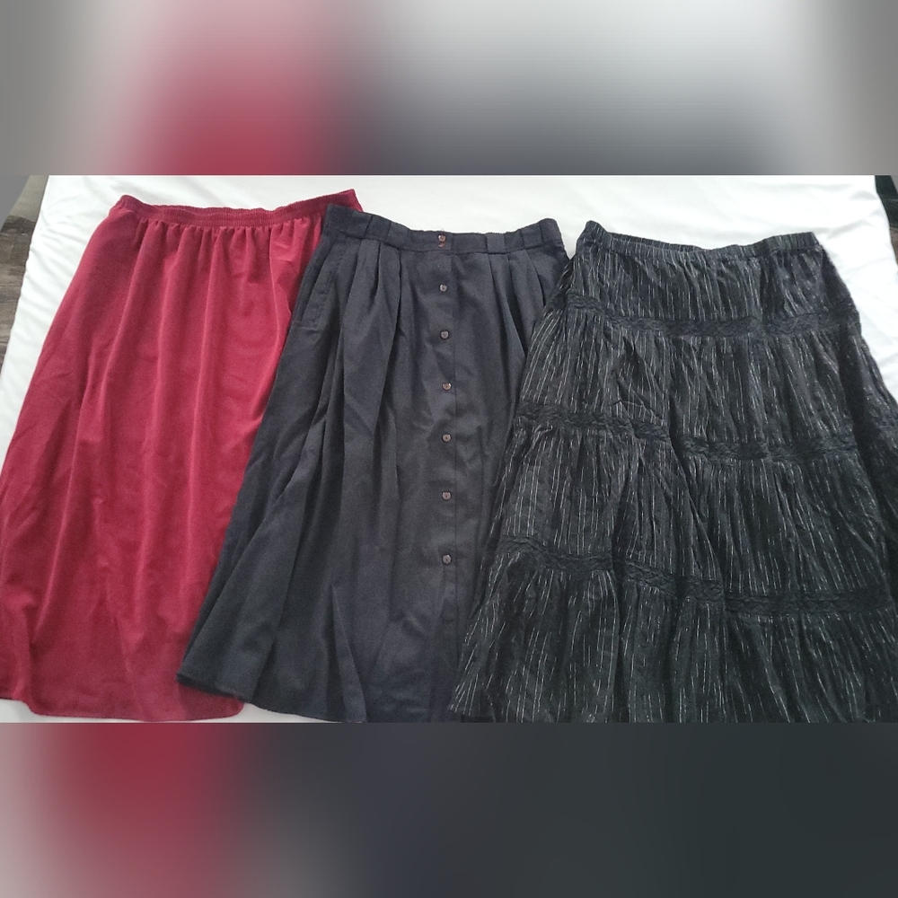 Skirt Bundle! Appleseeds Susan Graver Maggie Lawrence